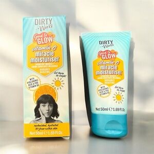 Dirty Works Good to Glow Vitamin C Miracle Moisturizer Hyaluronic Acid NEW NIB